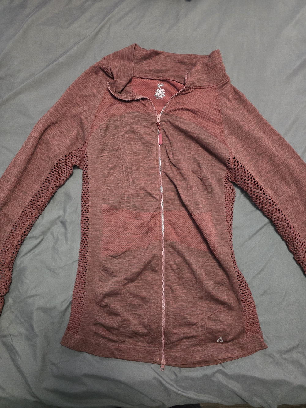 Women’s Utility Jacket - Dusty Rose Zip-Front